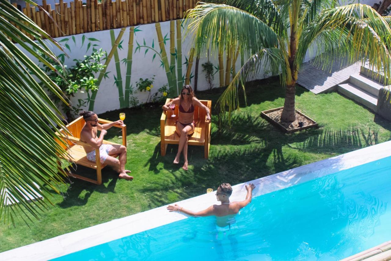Shanti Surf Camp El Paredón Buena Vista Buitenkant foto